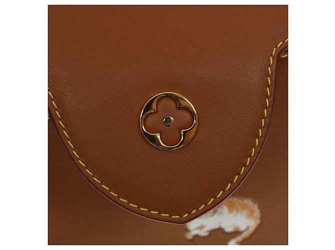 LOUIS VUITTON Catgram Capsine BB Borsa a Mano 2way Marrone M53185 LV Auth 42827SM - vista 19