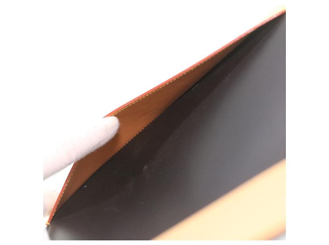 COUVERTURE DE CARNET STRIPE NIGO QUVERTURE LOUIS VUITTON BRUN NOIR GI0720 Auth 38082SM Marron - vue 11