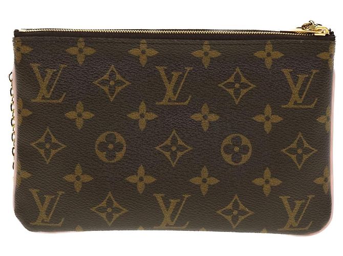 LOUIS VUITTON Pochette Double Zip Vivienne Chain M69744 LV 41162SM Monogramma - vista 2