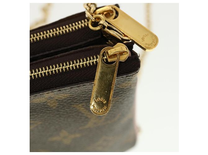 LOUIS VUITTON Pochette Double Zip Vivienne Chain M69744 LV 41162SM Monogramma - vista 9