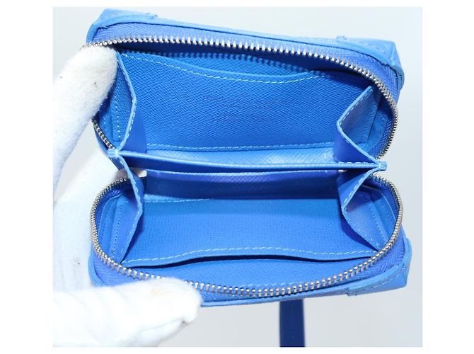 LOUIS VUITTON Pochette Soft Trunk Monogram Clouds Blu M45440 Auth 43556SM Bianco - vista 10