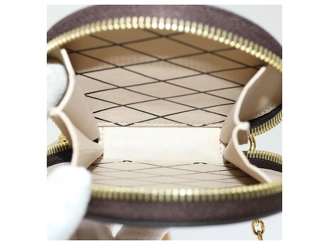 LOUIS VUITTON Catgram Cadena Micro Powat Sombrero Monedero M63886 LV Auth 47211SM Monograma - vista 10