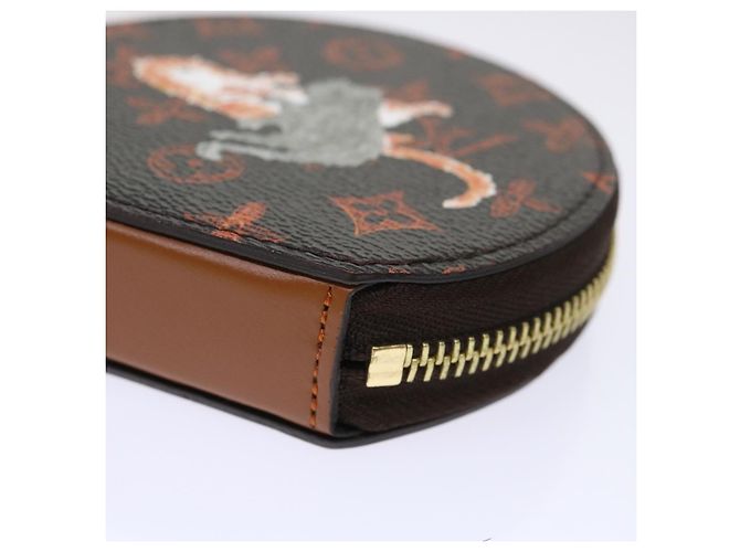 LOUIS VUITTON Catgram Cadena Micro Powat Sombrero Monedero M63886 LV Auth 47211SM Monograma - vista 14