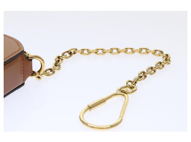 LOUIS VUITTON Catgram Cadena Micro Powat Sombrero Monedero M63886 LV Auth 47211SM Monograma - vista 7