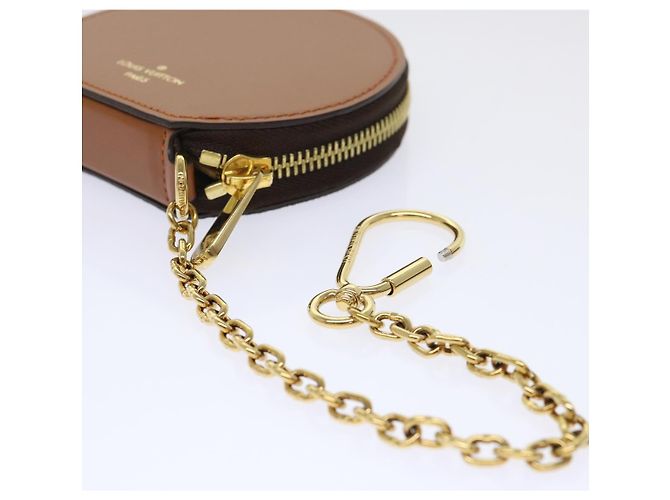 LOUIS VUITTON Catgram Cadena Micro Powat Sombrero Monedero M63886 LV Auth 47211SM Monograma - vista 8