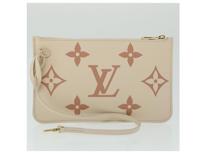 LOUIS VUITTON Borsa Neverfull MM Empreinte Reme Rose Trianon M21579 LV Auth 51426SM - vista 22