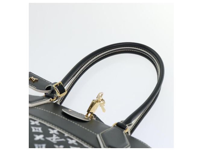 LOUIS VUITTON Catgram Alma Souple Borsa a Mano 2way Nera M44403 LV Auth 52542SM Nero - vista 14