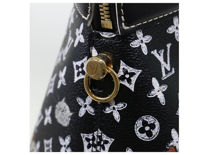 LOUIS VUITTON Catgram Alma Souple Borsa a Mano 2way Nera M44403 LV Auth 52542SM Nero - vista 18