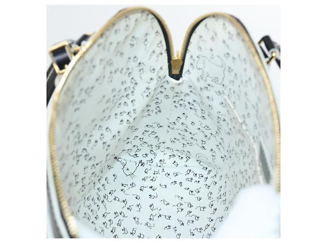 LOUIS VUITTON Catgram Alma Souple Borsa a Mano 2way Nera M44403 LV Auth 52542SM Nero - vista 23