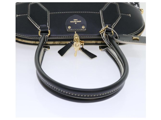 LOUIS VUITTON Catgram Alma Souple Borsa a Mano 2way Nera M44403 LV Auth 52542SM Nero - vista 7