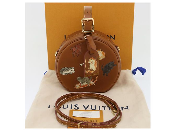 LOUIS VUITTON Catgram Petite Boite Chapeau Borsa a Spalla Marrone M52972 Auth 52543SM - vista 12
