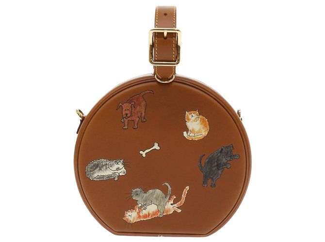 LOUIS VUITTON Catgram Petite Boite Chapeau Borsa a Spalla Marrone M52972 Auth 52543SM - vista 13