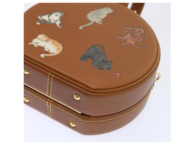 LOUIS VUITTON Catgram Petite Boite Chapeau Borsa a Spalla Marrone M52972 Auth 52543SM - vista 16
