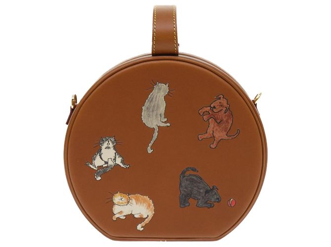 LOUIS VUITTON Catgram Petite Boite Chapeau Borsa a Spalla Marrone M52972 Auth 52543SM - vista 3
