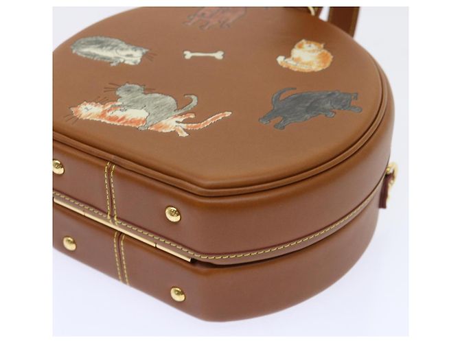 LOUIS VUITTON Catgram Petite Boite Chapeau Borsa a Spalla Marrone M52972 Auth 52543SM - vista 9