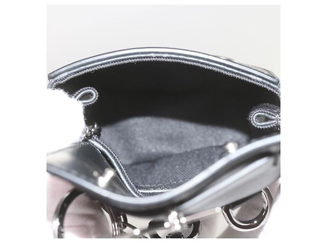LOUIS VUITTON Pouch Mini Steamer Monogram Eclipse M00340 LV Auth 60001SM Monogramma - vista 10