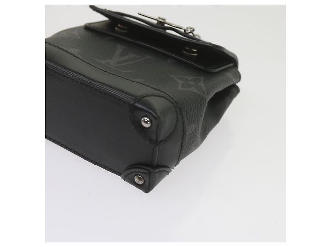 LOUIS VUITTON Pouch Mini Steamer Monogram Eclipse M00340 LV Auth 60001SM Monogramma - vista 14
