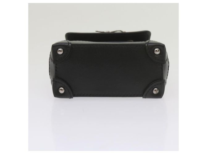 LOUIS VUITTON Pouch Mini Steamer Monogram Eclipse M00340 LV Auth 60001SM Monogramma - vista 5