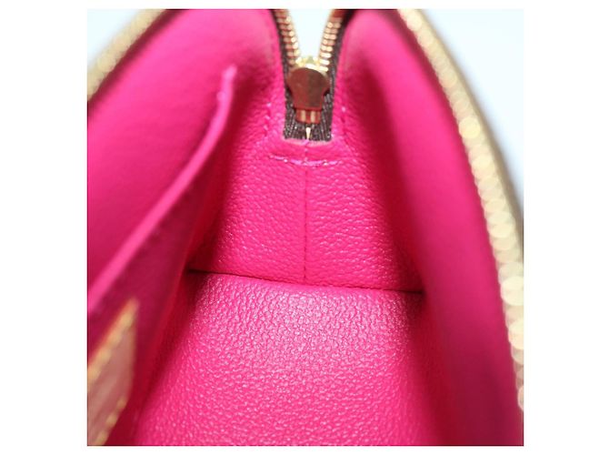 LOUIS VUITTON Monedero Cosmético PM Monogram LV Story M43998 Auth ac2841AM - vista 16