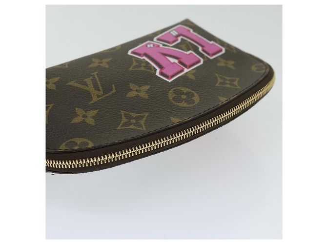 LOUIS VUITTON Monedero Cosmético PM Monogram LV Story M43998 Auth ac2841AM - vista 6