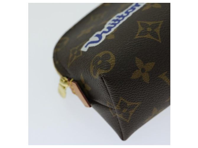 LOUIS VUITTON Monedero Cosmético PM Monogram LV Story M43998 Auth ac2841AM - vista 9