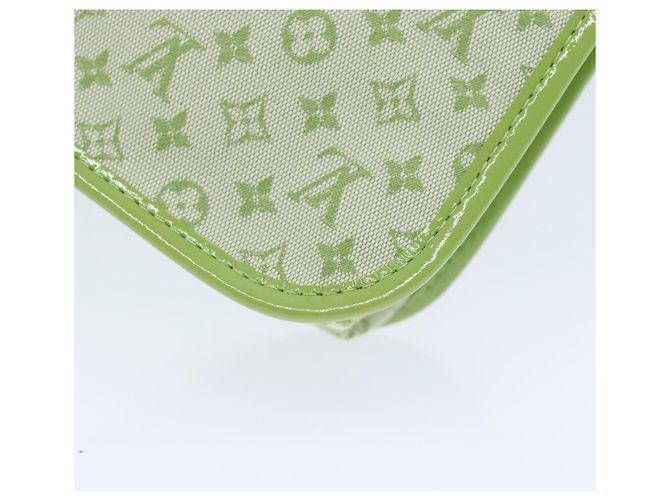 LOUIS VUITTON Monogram Mini Trousse Marie Kate Pouch Verde M92935 Auth 73086SAV - vista 15