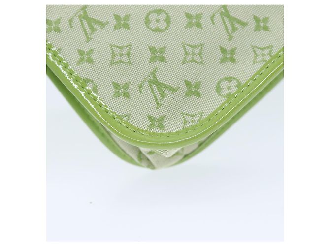 LOUIS VUITTON Monogram Mini Trousse Marie Kate Pouch Verde M92935 Auth 73086SAV - vista 16