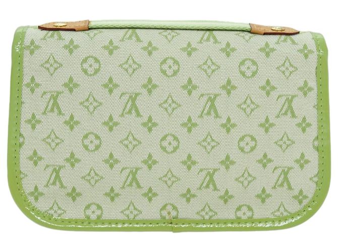 LOUIS VUITTON Monogram Mini Trousse Marie Kate Pouch Verde M92935 Auth 73086SAV - vista 2