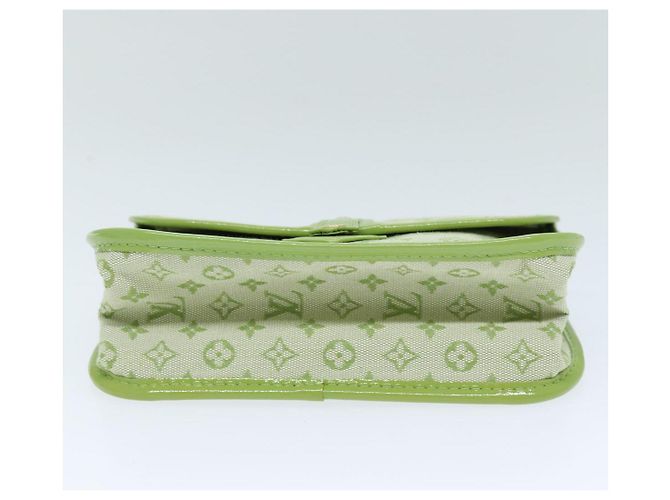 LOUIS VUITTON Monogram Mini Trousse Marie Kate Pouch Verde M92935 Auth 73086SAV - vista 6