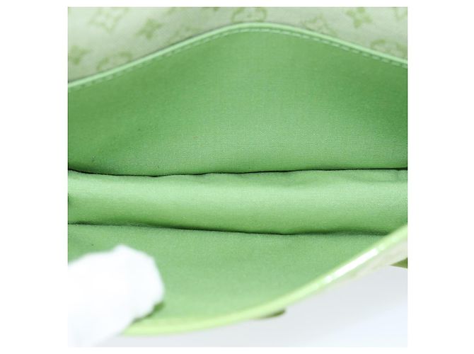 LOUIS VUITTON Monogram Mini Trousse Marie Kate Pouch Verde M92935 Auth 73086SAV - vista 9