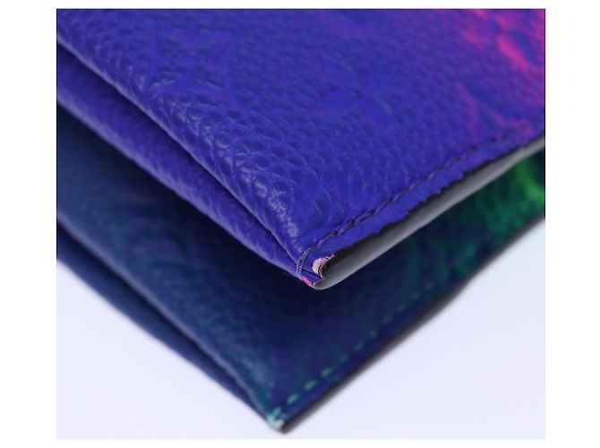 LOUIS VUITTON Pochette Trio Monogram Illusion NM Verde Rosa LV Auth 73911SM - vista 17