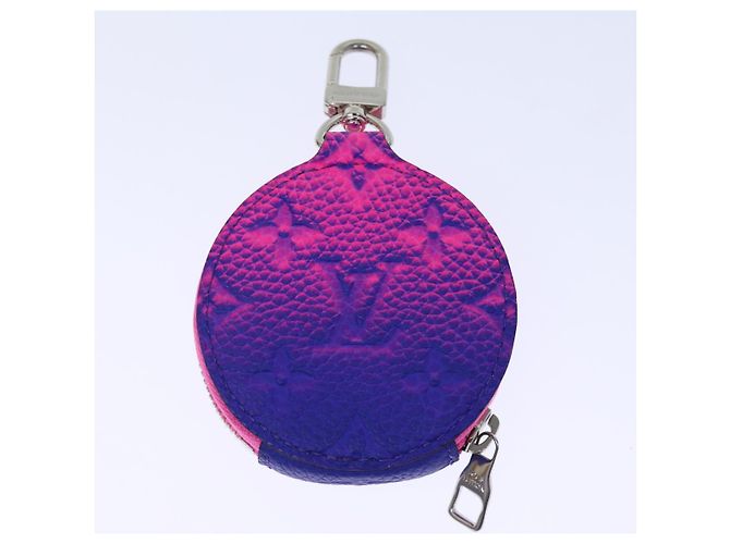 LOUIS VUITTON Pochette Trio Monogram Illusion NM Verde Rosa LV Auth 73911SM - vista 26