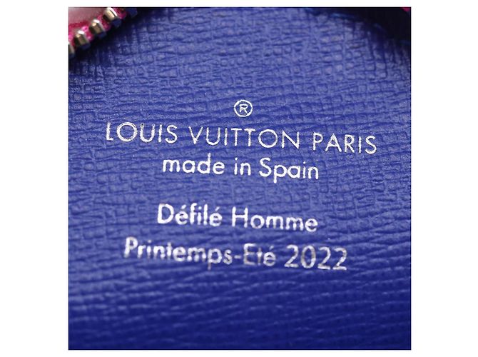 LOUIS VUITTON Pochette Trio Monogram Illusion NM Verde Rosa LV Auth 73911SM - vista 31