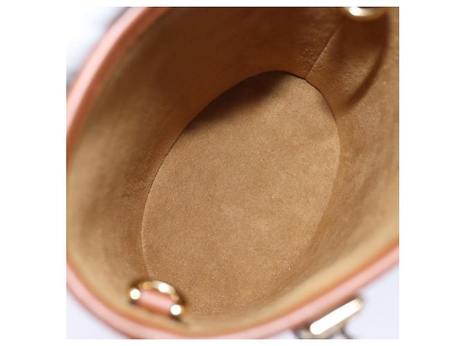 LOUIS VUITTON Borsa a Spalla Nano Bucket Garden Beige M81724 Auth LV 73910SM - vista 10