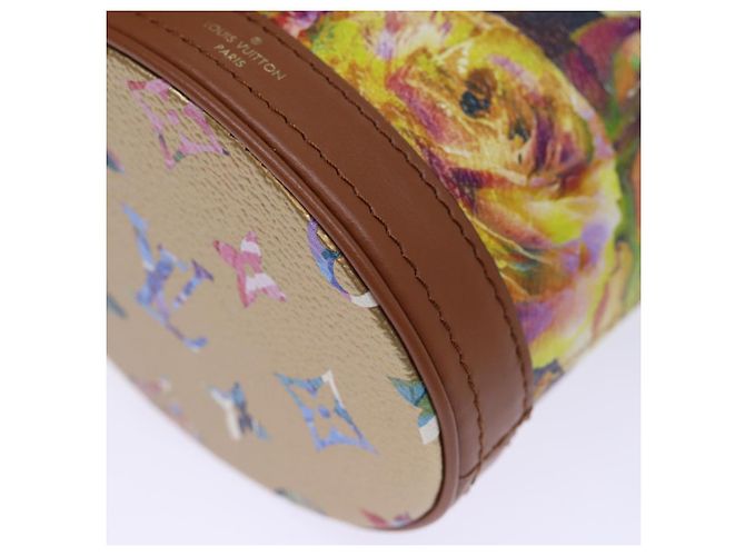 LOUIS VUITTON Borsa a Spalla Nano Bucket Garden Beige M81724 Auth LV 73910SM - vista 14