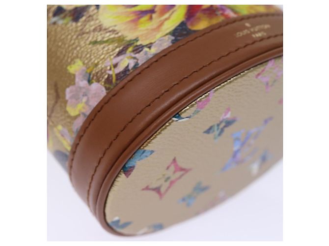 LOUIS VUITTON Borsa a Spalla Nano Bucket Garden Beige M81724 Auth LV 73910SM - vista 7