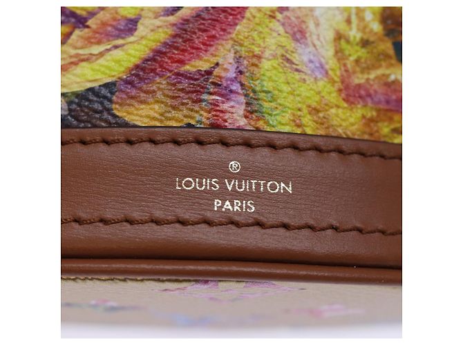 LOUIS VUITTON Borsa a Spalla Nano Bucket Garden Beige M81724 Auth LV 73910SM - vista 8
