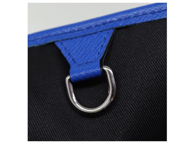 LOUIS VUITTON Taigalama Weekend Tote NM Borsa Tote 2way Blu M31010 LV Auth 74022SM - vista 10