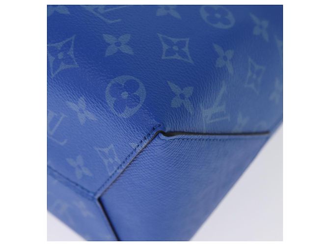 LOUIS VUITTON Taigalama Weekend Tote NM Borsa Tote 2way Blu M31010 LV Auth 74022SM - vista 15
