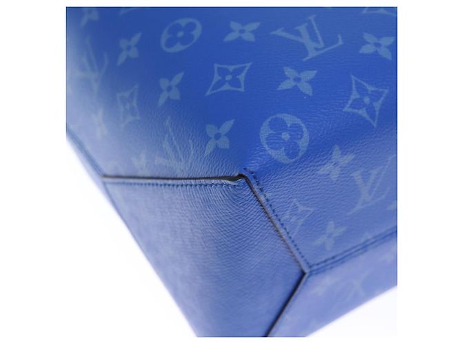 LOUIS VUITTON Taigalama Weekend Tote NM Borsa Tote 2way Blu M31010 LV Auth 74022SM - vista 16