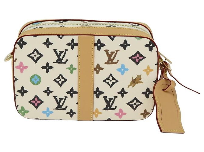 LOUIS VUITTON Messenger Craggy Envelope Isetan Solo Aperto M25408 LV Auth ar12010SM Multicolore - vista 2