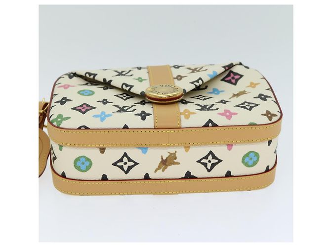 LOUIS VUITTON Messenger Craggy Envelope Isetan Solo Aperto M25408 LV Auth ar12010SM Multicolore - vista 5