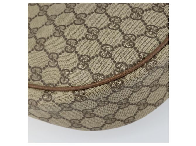 Gucci Borsa a spalla GG Supreme in PVC Beige Oro Auth ep12173 D'oro - vista 15