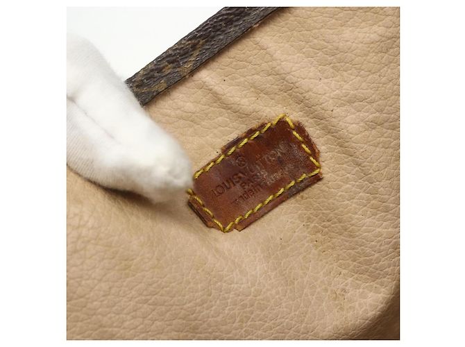LOUIS VUITTON Borsa Sac Plat Monogram M51140 LV Auth ka491 Monogramma - vista 10