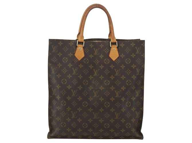 LOUIS VUITTON Borsa Sac Plat Monogram M51140 LV Auth ka491 Monogramma - vista 13