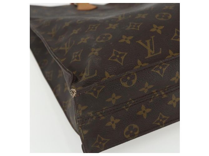 LOUIS VUITTON Borsa Sac Plat Monogram M51140 LV Auth ka491 Monogramma - vista 14