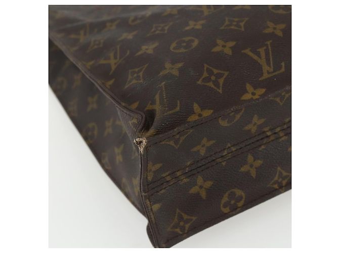 LOUIS VUITTON Borsa Sac Plat Monogram M51140 LV Auth ka491 Monogramma - vista 16