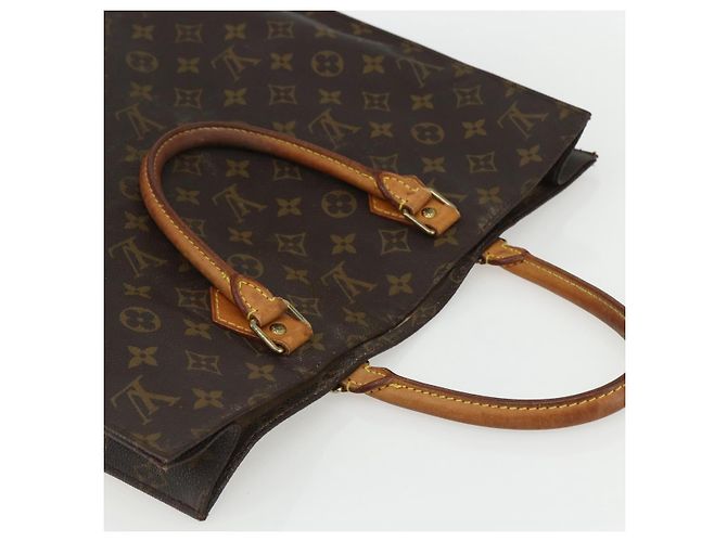 LOUIS VUITTON Borsa Sac Plat Monogram M51140 LV Auth ka491 Monogramma - vista 6