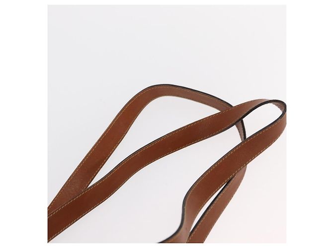 Zaino in pelle Gucci Bamboo marrone oro Auth 154653 D'oro - vista 16
