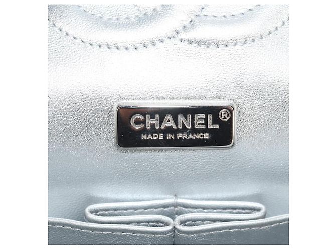 CHANEL Borsa a Spalla Double Flap in Pelle con Catena Argento CC Auth 148462SAM - vista 26